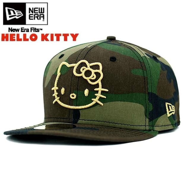 뉴에라 59fifty 키티 헬로키티 산리오 콜라보 스냅백 718 사이즈