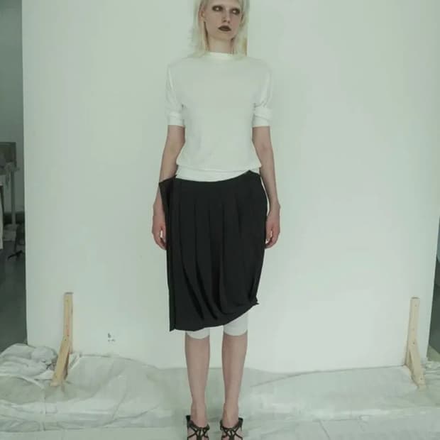 eonts pinched pleats skirts