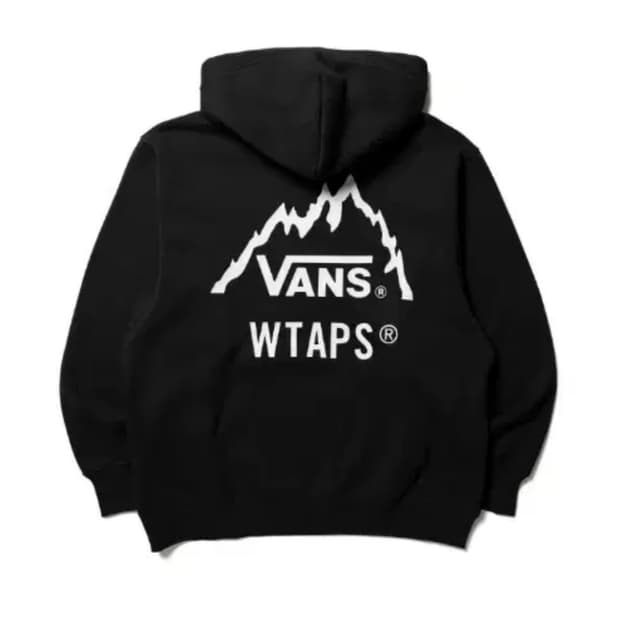 [M] 반스 x 더블탭스 후드 블랙