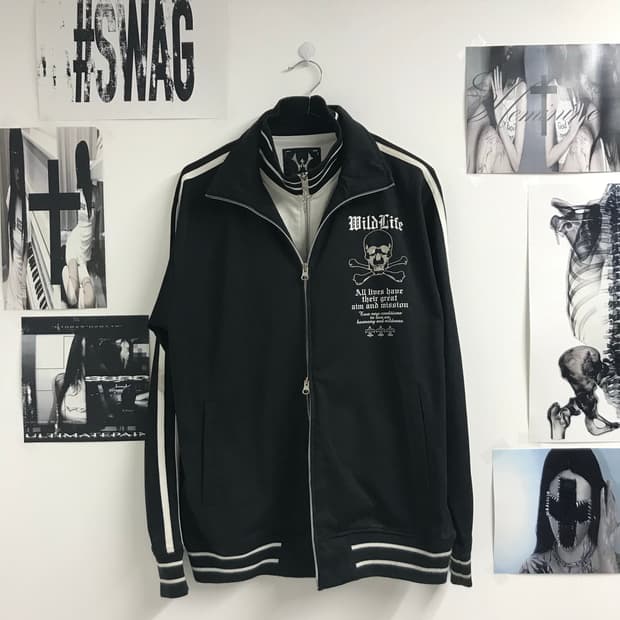 00s punk layered twoway jersey