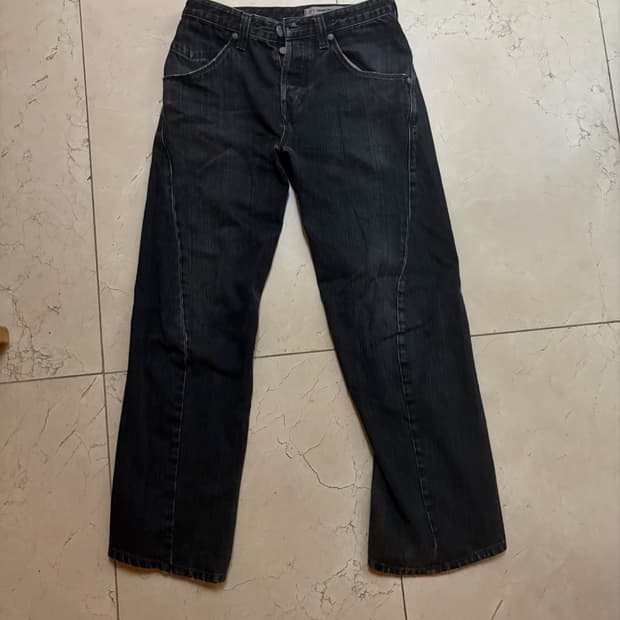 Levi's Engineered Jeans 리바이스 엔지니어 데님 블랙