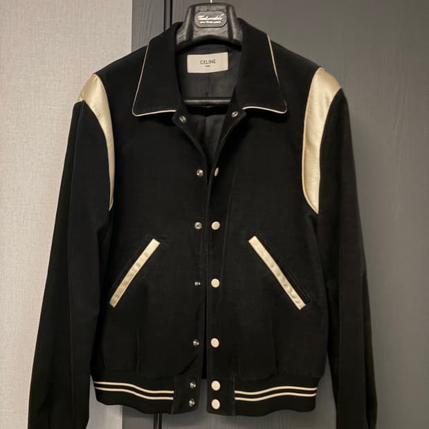 셀린느 19aw teddy jacket in corduroy 52사이즈