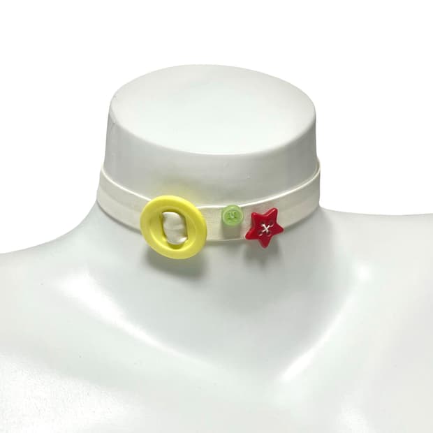 Cutie button choker⭒♬