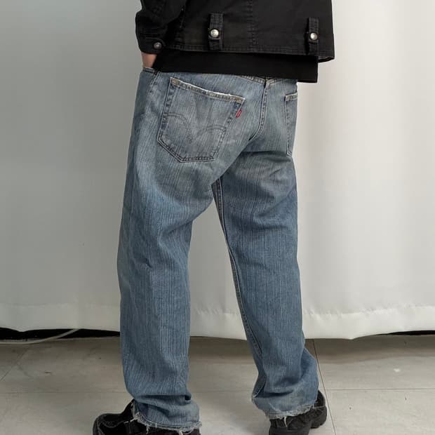 a290) 31 리바이스 569 루즈스트레이트