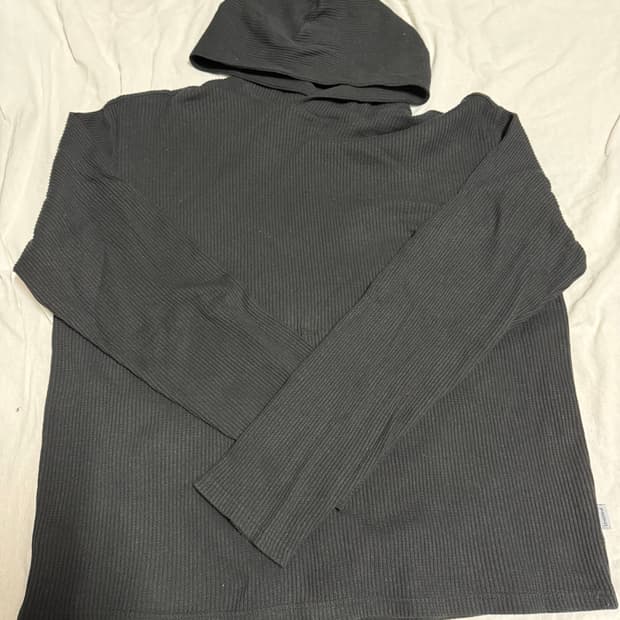 [OS] 언타이틀드 아이딜 와플후드 블랙