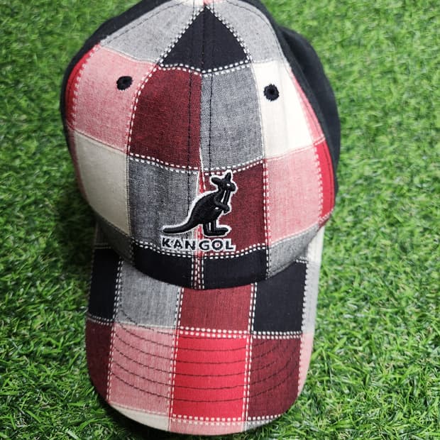 빈티지 KANGOL 블록체크 볼캡 🧢 레어템 찜각