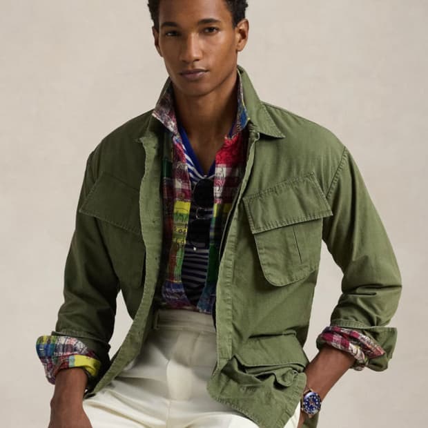 폴로랄프로렌 퍼티그자켓 L