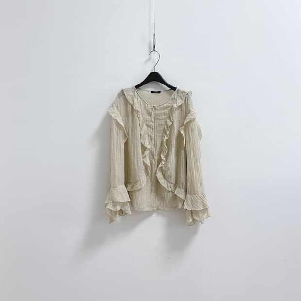 마시모두띠 러플 블라우스