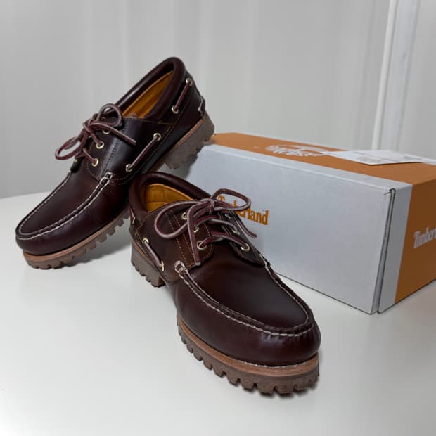 팀버랜드 3아이 보트슈즈