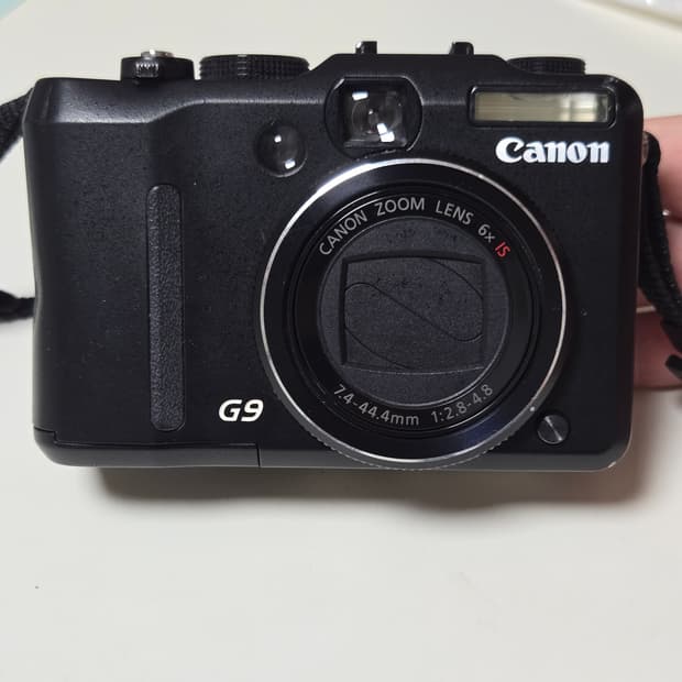 캐논 파워샷 G9 블랙 카메라 