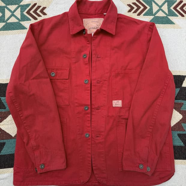 리바이스 레드 프렌치 워크 자켓 m