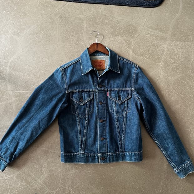 90s Levis LVC 3세대 jpn 데님 트러커 자켓