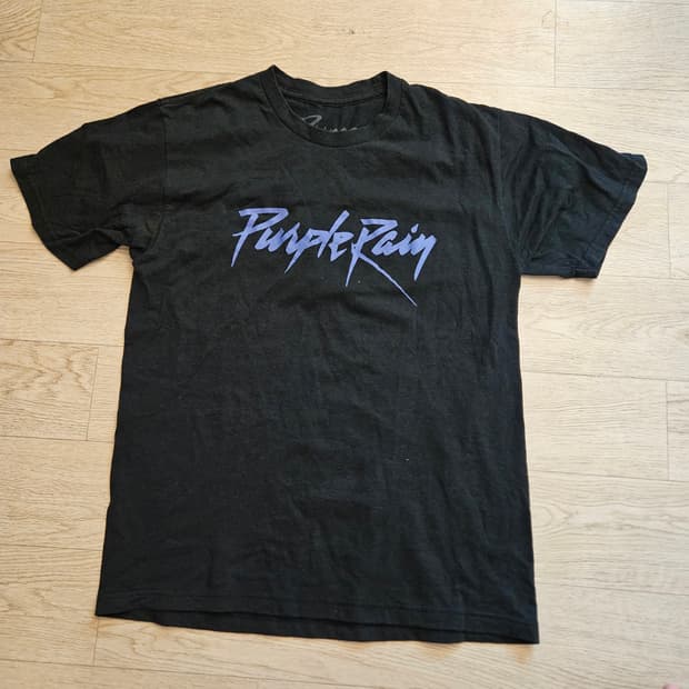 프린스 퍼플레인 밴드 티셔츠