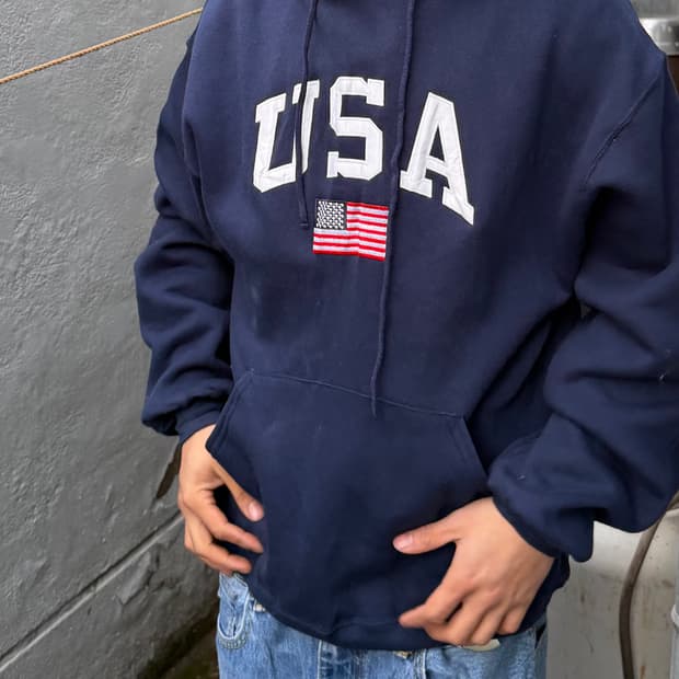 90‘s 러셀 후드티