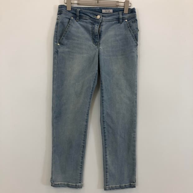 한섬 SJSJ 연청 크롭데님진 26 인치