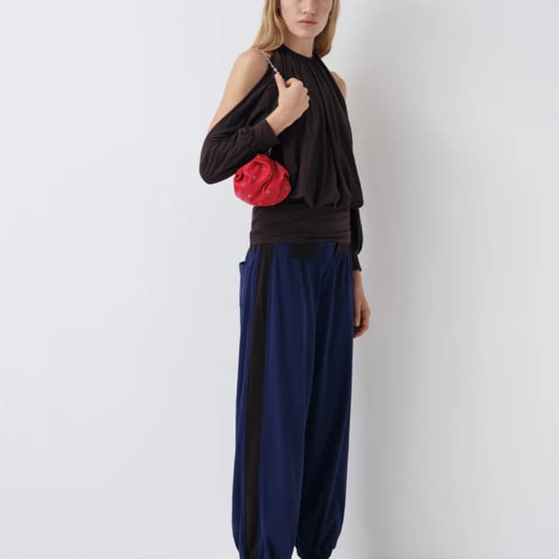 [새상품] gimaguas 기마구아스 로우라이즈 스웻팬츠 네이비 xs