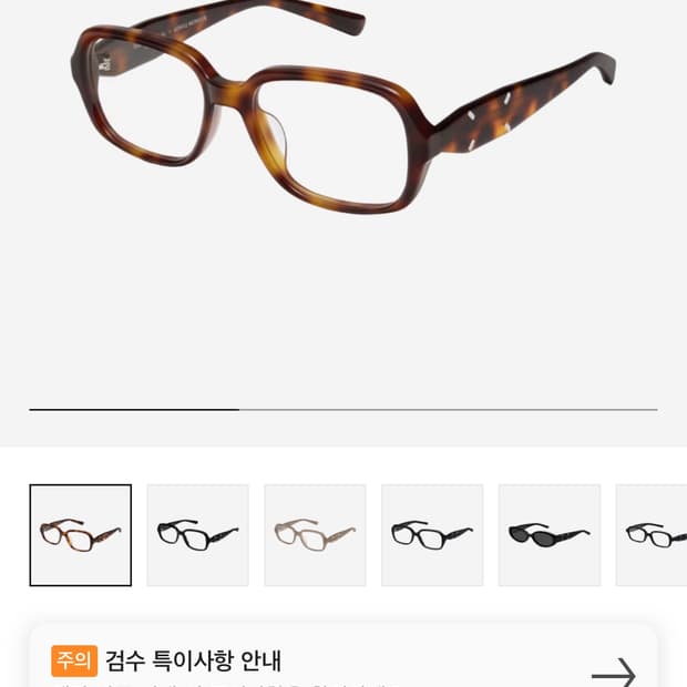 젠틀몬스터 x 마르지엘라 MM114 톨토이즈쉘