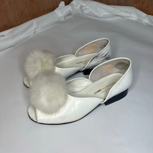 꼼데가르송 데미지 포인트 퍼 구두