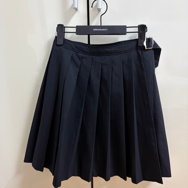 꼼데가르송 트리콧 블랙 스커트
