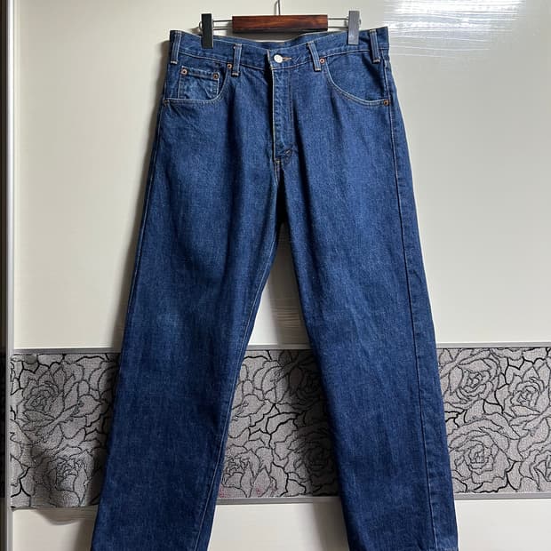 빈티지 90s 리비이스 502xx 셀비지 데님팬츠