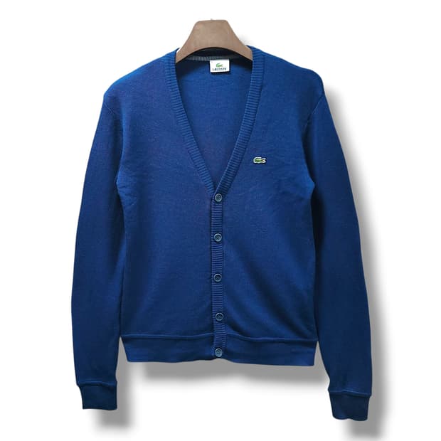 [100] 라코스테 딥블루 모 빈티지 니트 가디건