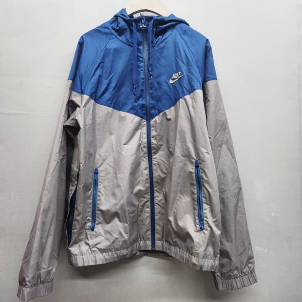 나이키 로고 배색 스톰핏 바람막이 M(L)