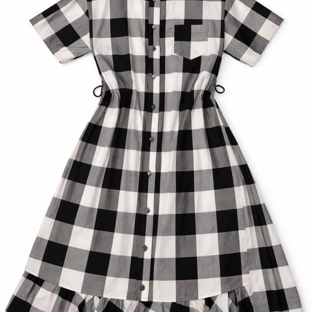 사카이 sacai 체크 패턴 원피스 2