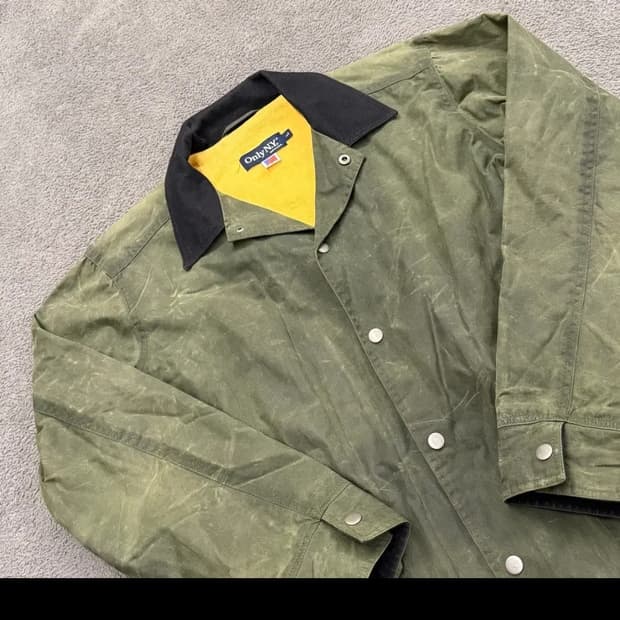 [정품/L] Only n.y. 빈티지 Usa 왁스자켓 c1