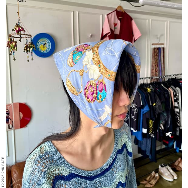 1970-80s Old CELINE Archive Bandana