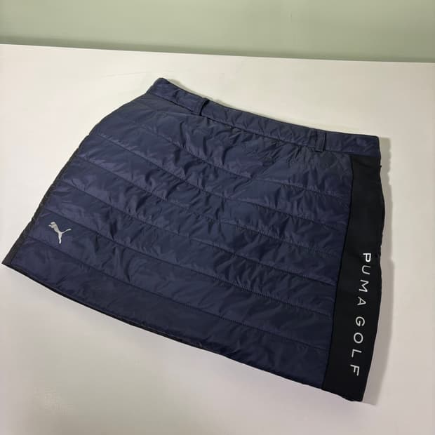 우먼S-M 푸마골프 검곤 구스다운 골프 패딩스커트