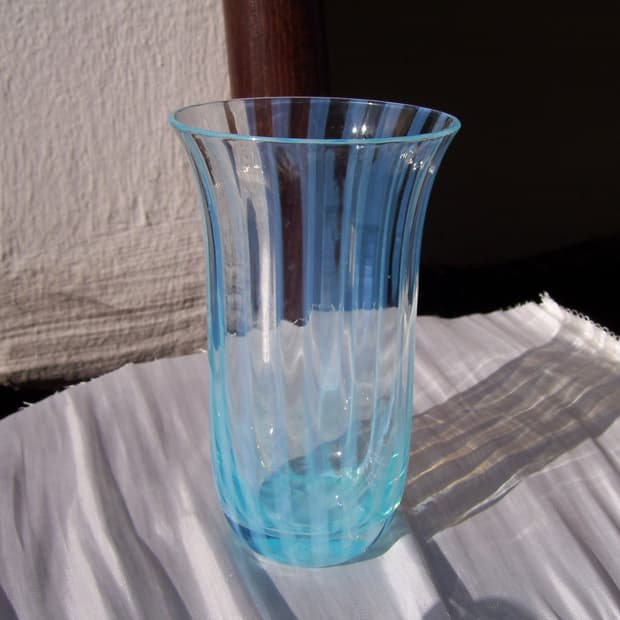 🎀Japanese Optic Mold Glass (c. 1980s)