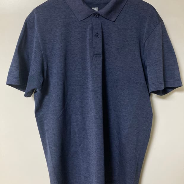 유니클로 DRY-EX 폴로셔츠 네이비 L