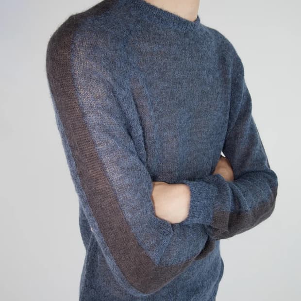 [S,M,L]팔로마울 Dan 모헤어 니트