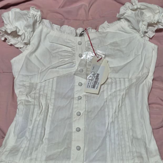 lotsyou_Ella Blouse White s사이즈