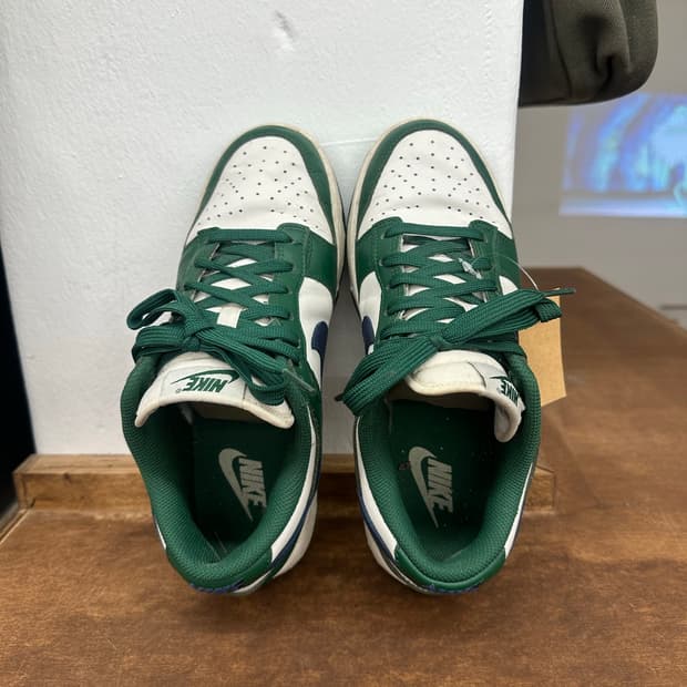 Nike 나이키 덩크로우 골지 그린 스니커즈