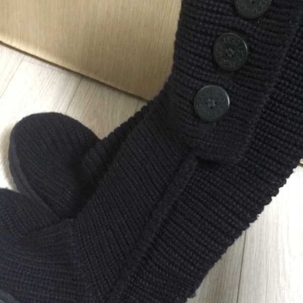 어그 카디 부츠 블랙