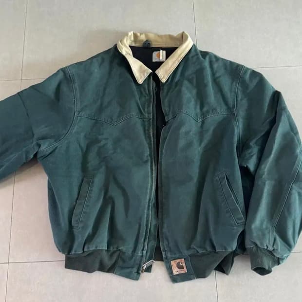 90s 칼하트 산타페 JQ2243 헌터그린 워크자켓