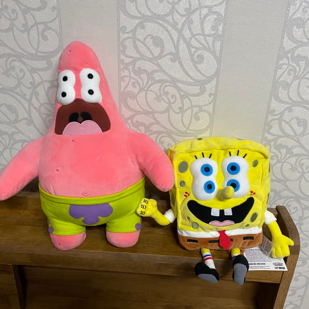 cpfm 유니클로 스폰지밥 뚱이 인형 세트