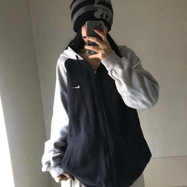 나이키 00s 나그랑 스웻 후드집업