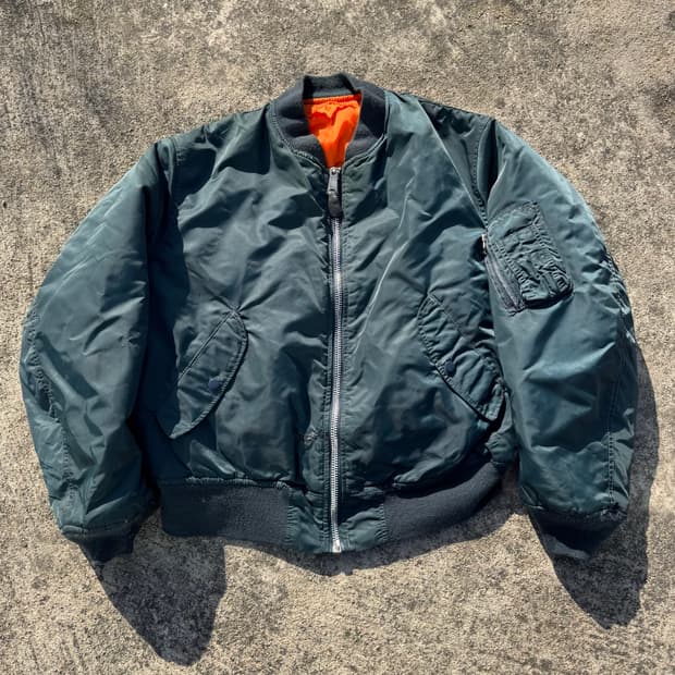 [L] 90s 알파인더스트리 Ma-1 항공점퍼