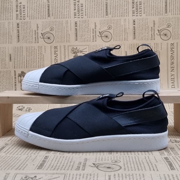 아디다스 슈퍼스타 남성슬립온265