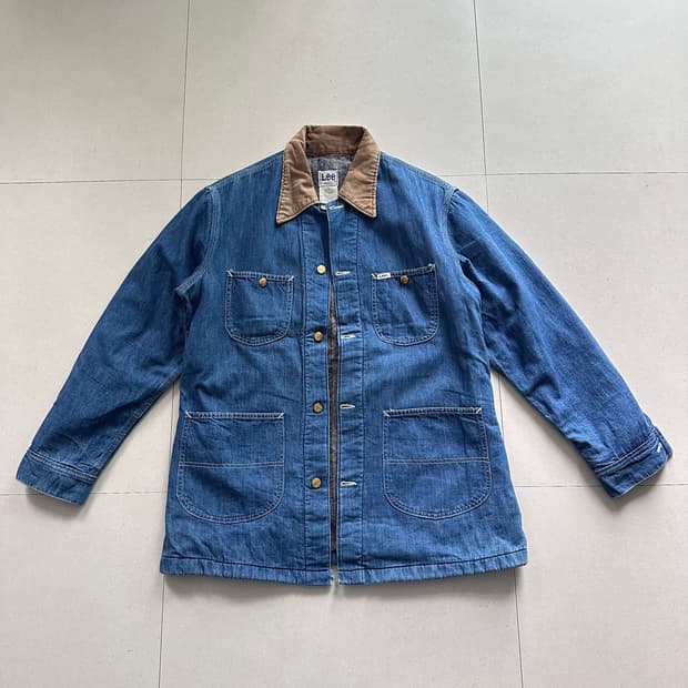 70s 리(Lee) 데님 블랭킷 초어자켓 81-LJ 42L