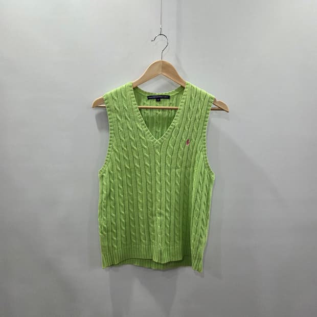 폴로랄프로렌 골프 우먼 케이블 니트 베스트 95