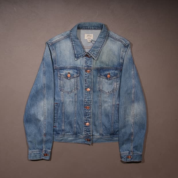 J.crew 워싱 데님자켓