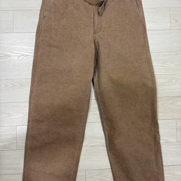 [5] 오라리 워싱 캔버스 벨트 팬츠