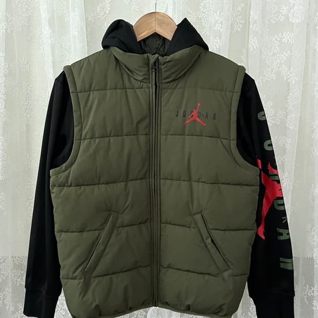 L) 12-13y 조던 키즈 경량 패딩 점퍼