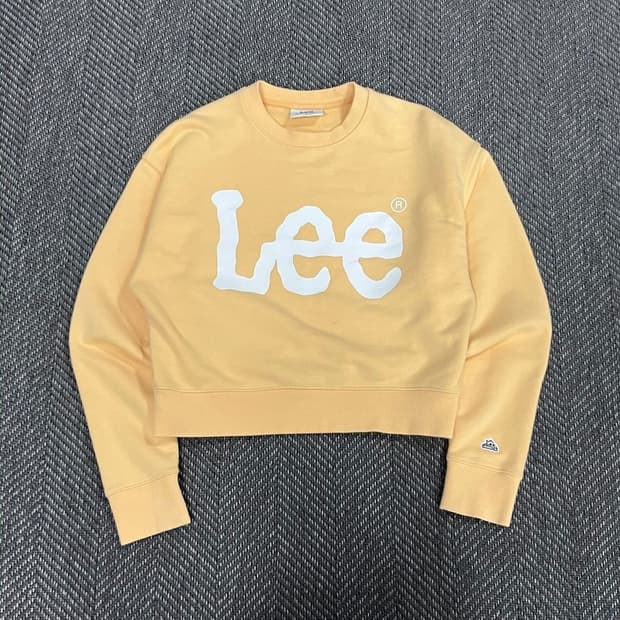 Lee  빅로고 크롭 맨투맨 v5459 