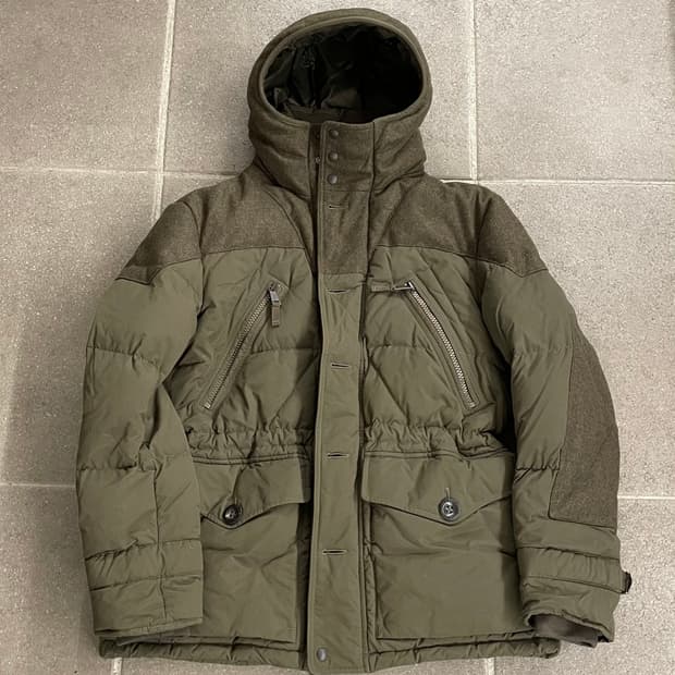 폴로랄프로렌 밀리터리 울믹스 덕다운