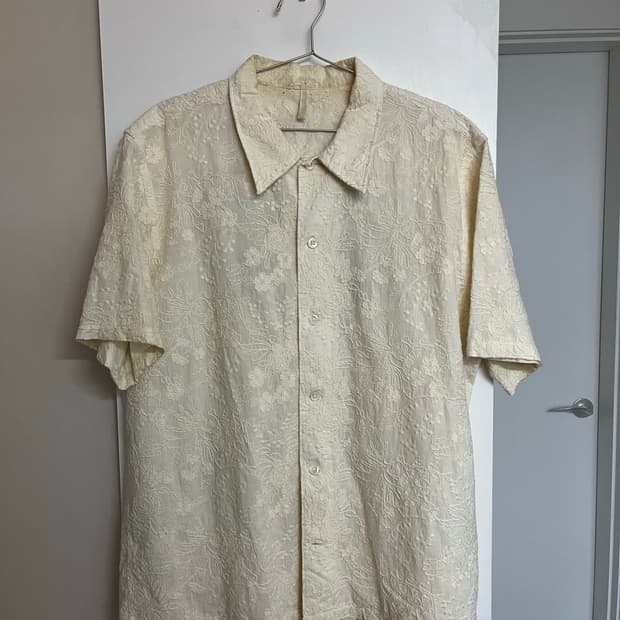 Sunflower 자수 셔츠