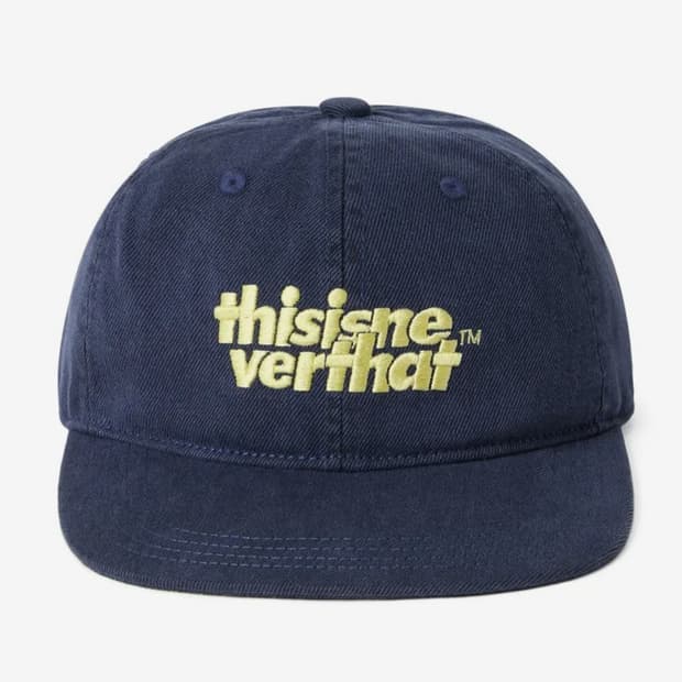 새상품 디스이즈네버댓 OL-Logo 볼캡